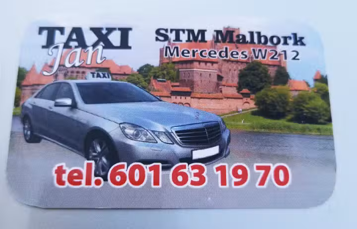 Taxi Malbork nr 23 Jan Dądelewski