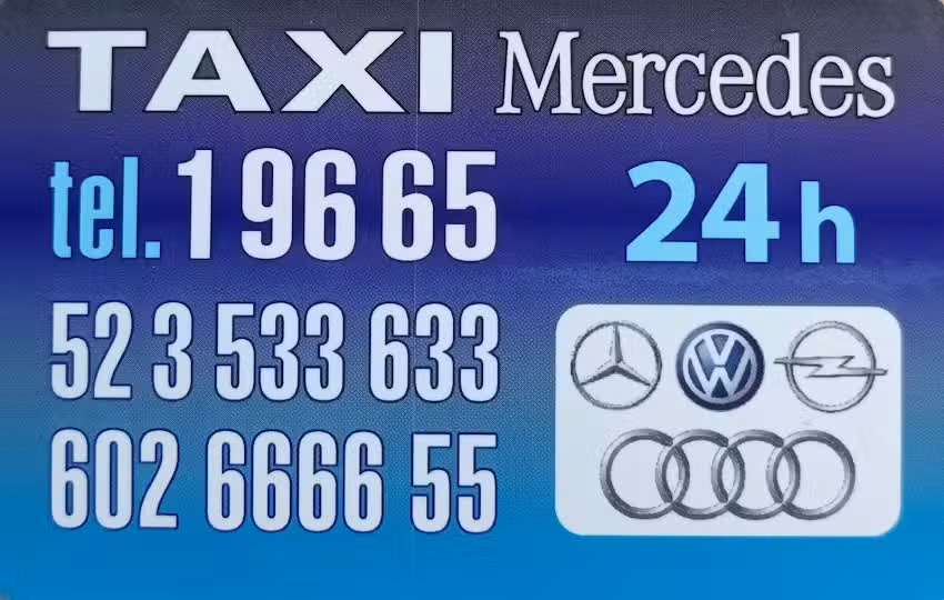 Taxi Mercedes