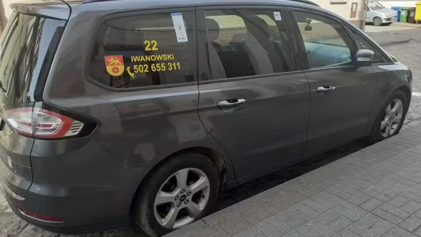 Taxi Nowe Miasto Lubawskie Witold Iwanowski