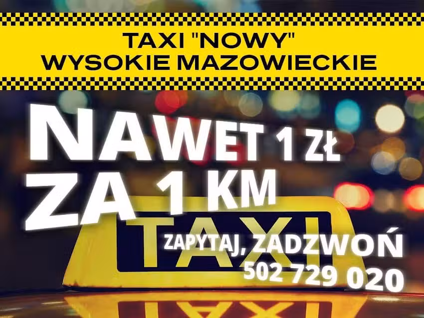 Taxi „Nowy” Wysokie Mazowieckie