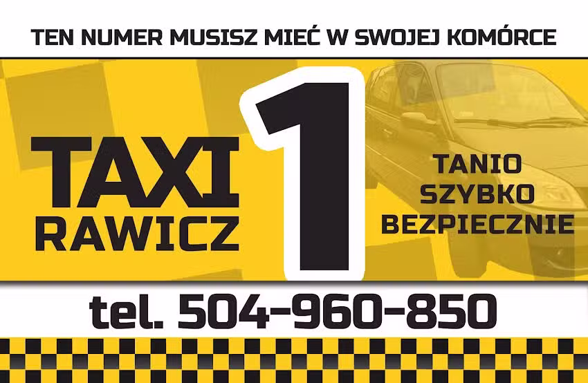 TAXI nr 1 Rawicz