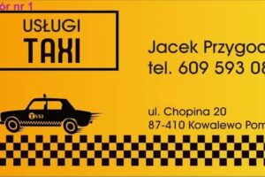 Taxi osobowe Jacek Przygocki