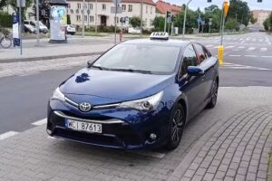Taxi. Postój