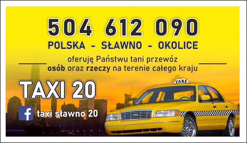 Taxi Sławno 20