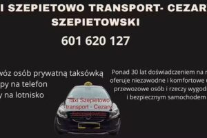 Taxi Szepietowo transport – Cezary Szepietowski