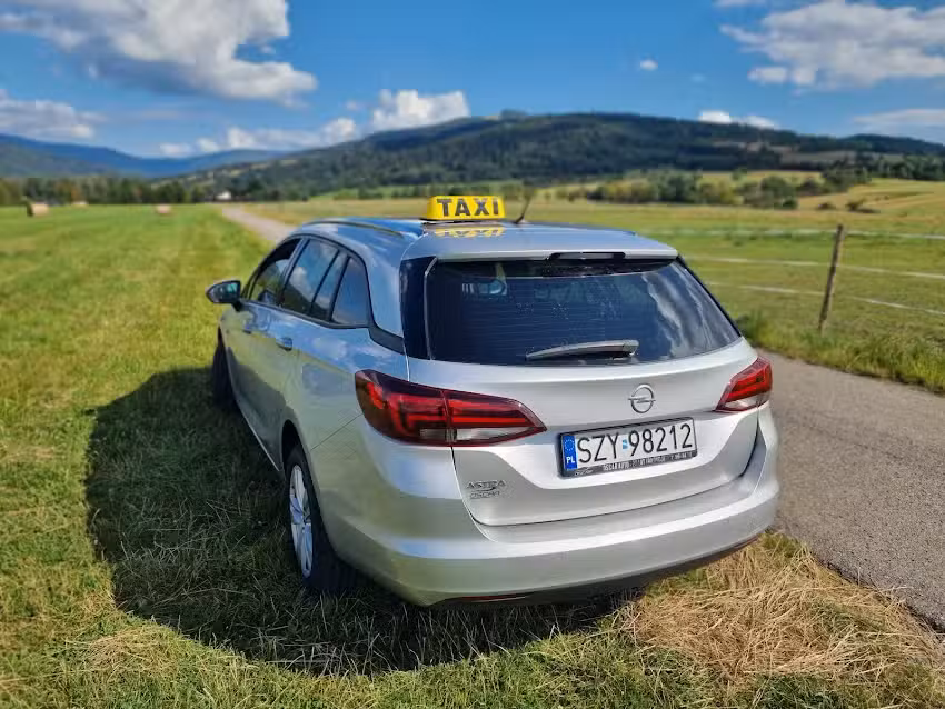 Taxi Węgierska Górka bus 8 osób Modesta Daniel Łaszewski