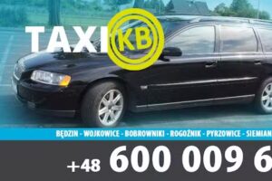 TAXI Wojkowice, Bobrowniki, Siemianowice Śląskie, Będzin – TAXI-KB