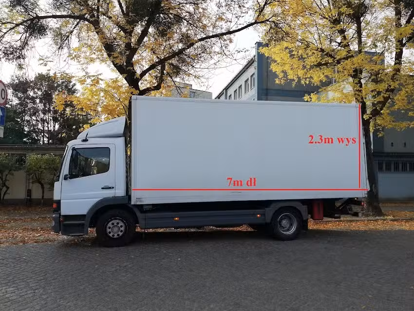 TM Trans – Transport Poznań | Winda 1t | Palety