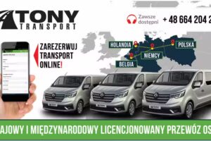 Tony Transport Przewóz Osób Bus Holandia