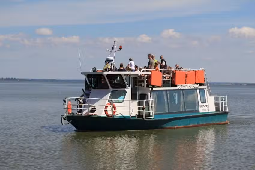 Tramwaj Wodny przystanek w Tolkmicku