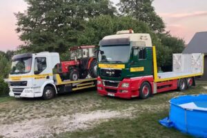 TRANS-MAT Pomoc drogowa 24/7 Transport maszyn i samochodów