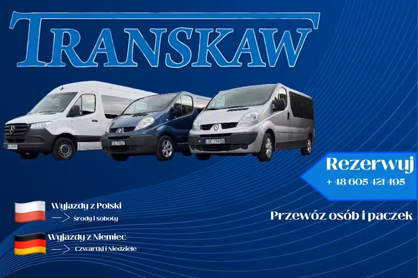 Transkaw – przewóz osób Polska – Niemcy
