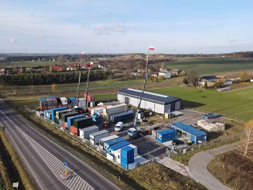 Transport HDS Wojciech Choina HDS Herkules Sprzedaż/Wynajem kontenery morskie, biurowe, sanitarne i chłodnicze