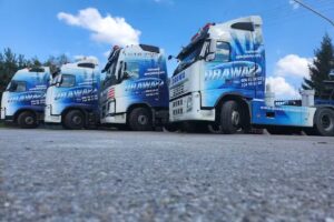 Transport specjalistyczny- ponadgabarytowy, niskopodwoziowy, HDS- DRAWA Tomasz Czernik