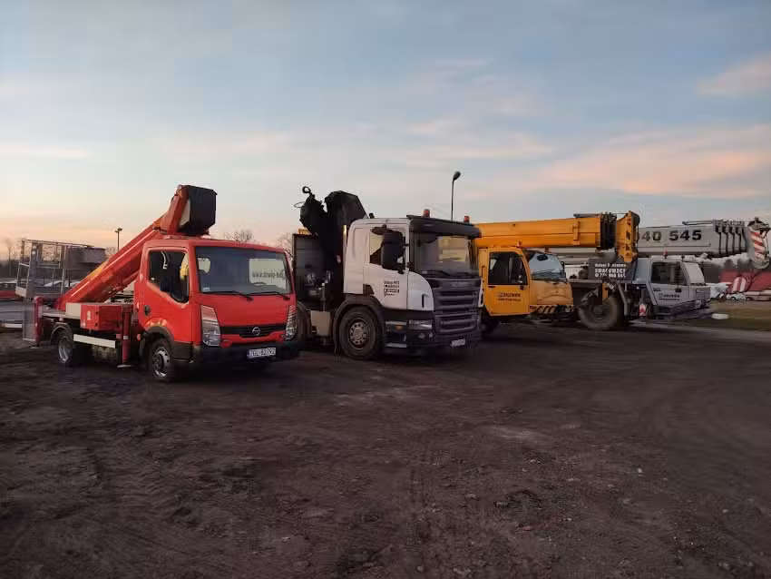 Usługi Dźwigowe Smagowski 5-80 Ton | Transport HDS | Podnośniki Koszowe | Dźwigi Goleniów Kserat