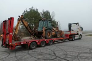 Usługi HDS KIELCE Transport maszyn Transport ponadnormatywny Transport ponadgabarytowy