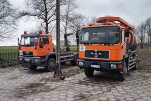 Usługi koparko-ładowarką,wywóz nieczystości płynnych i stałych J.Kołodziejski