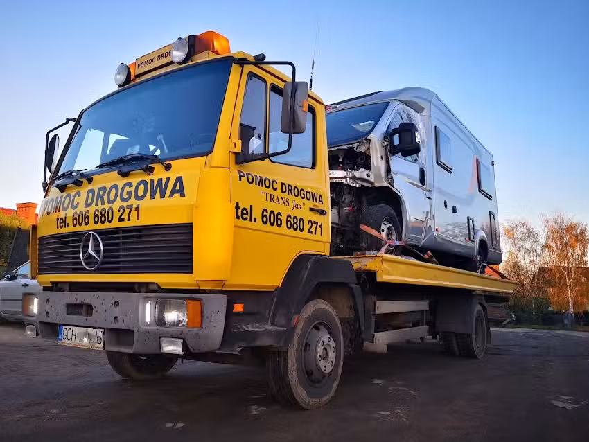 Usługi Transportowe „Trans Jan” – POMOC DROGOWA Chojnice, Transport, AUTOLAWETA
