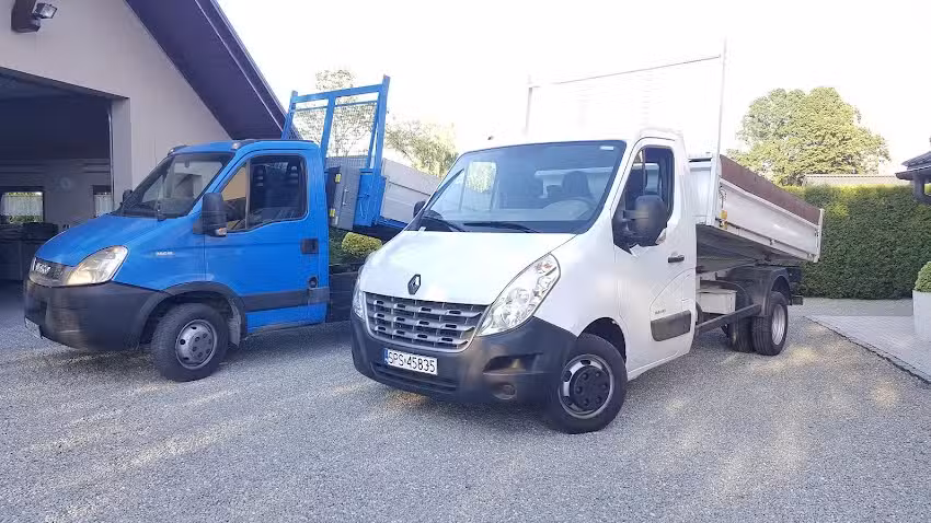 Usługi transportowe Wyrobek sprzedaż ziemi ZIEMIA OGRODOWA wywóz gruzu dzwig hds usługi dzwigowe odbiór gruz big bag
