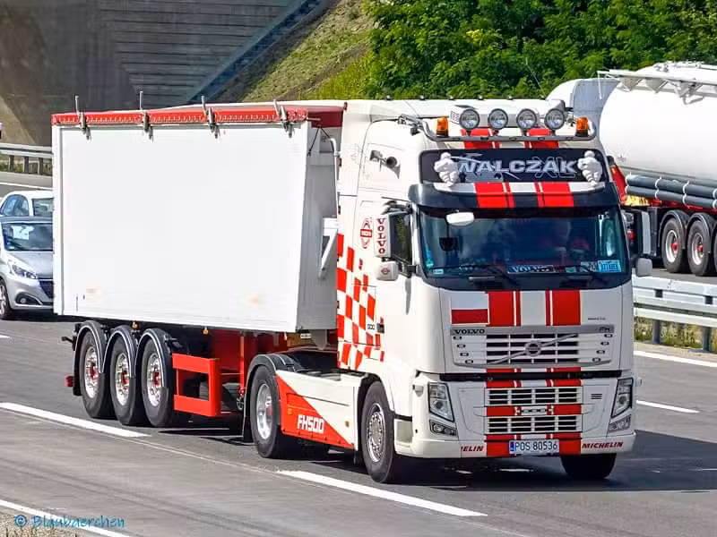 Walczak. PHU. Transport samochodowy krajowy, międzynarodowy
