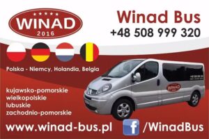Winad Bus Przewóz osób Niemcy Holandia Belgia