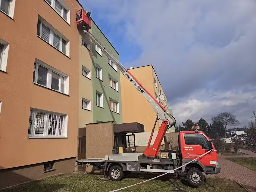 WYNAJEM PODNOŚNKA – ZWYŻKA – WYYCIKA DRZEW