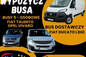 Wypożycz Busa w Iławie