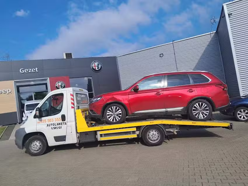 ZNAM Pomoc Drogowa Transport Laweta Głogów